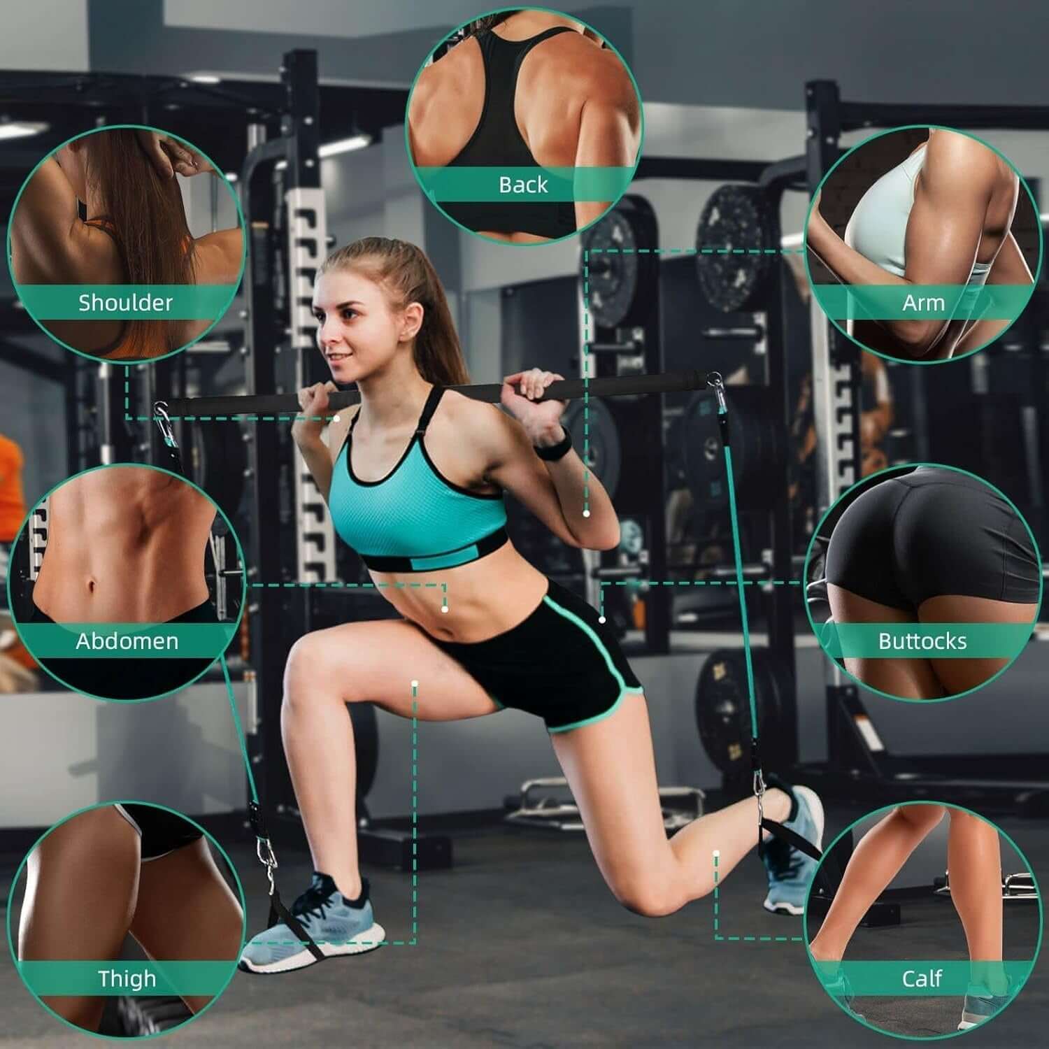 Multi-Function Pilates &amp; Strength Bar